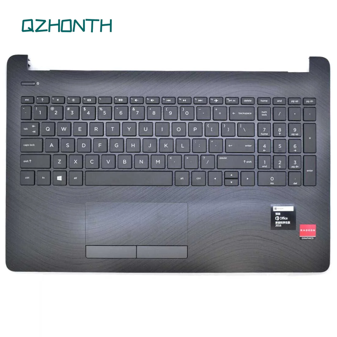 

Чехол-подставка для рук HP 15-BS 15-BW 925010-001 с клавиатурой без подсветки