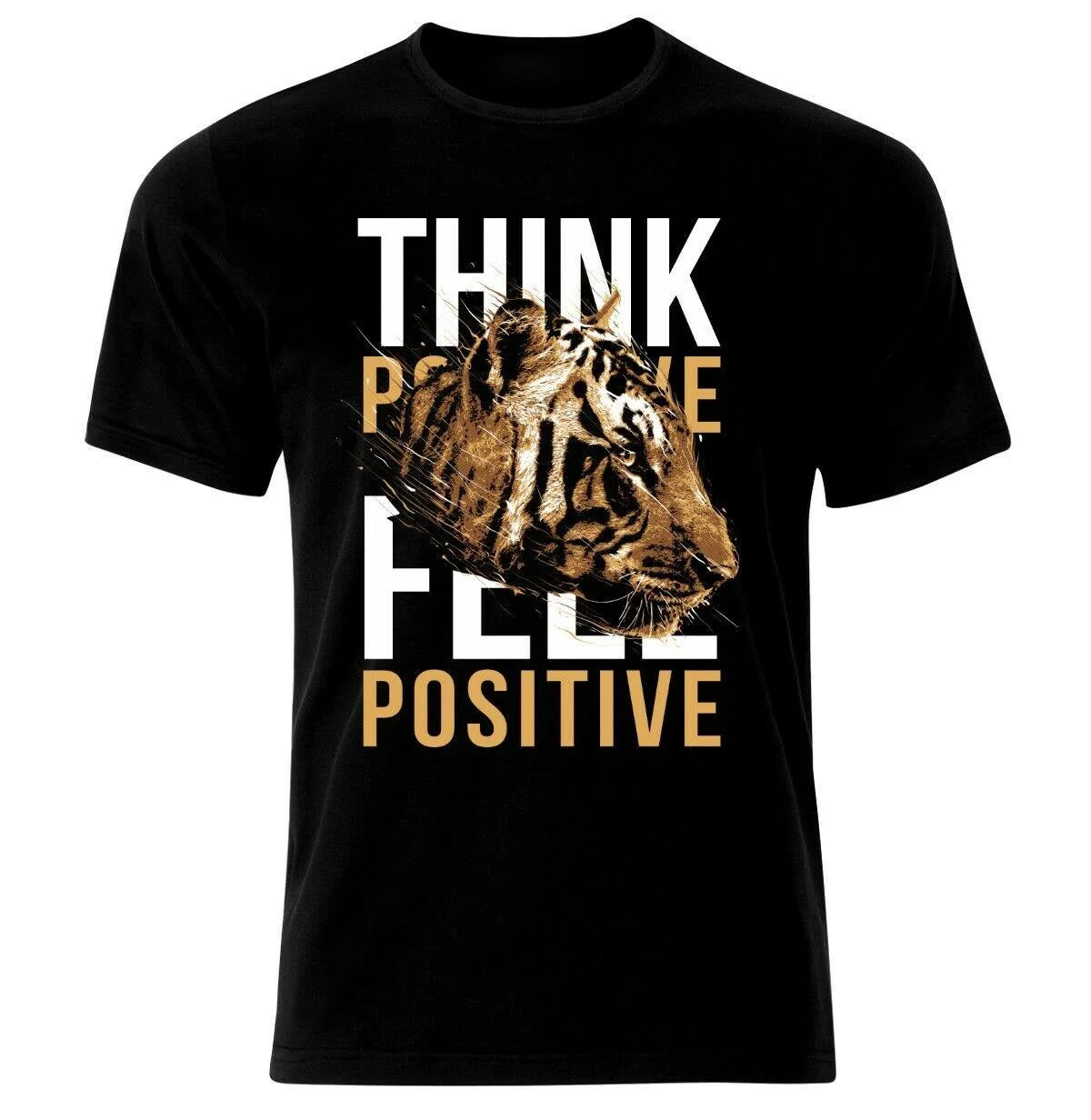 

Tiger Think Tigresse Wild Nature Animals Mens T-Shirt