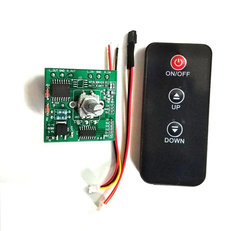 Высококлассная плата управления громкостью PGA2310 цифровой потенциометр +