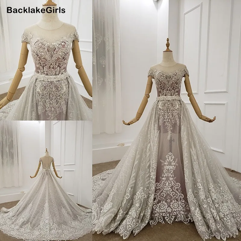 Заводская цена 100% Реальный образец фото кружевное богемное свадебное платье со