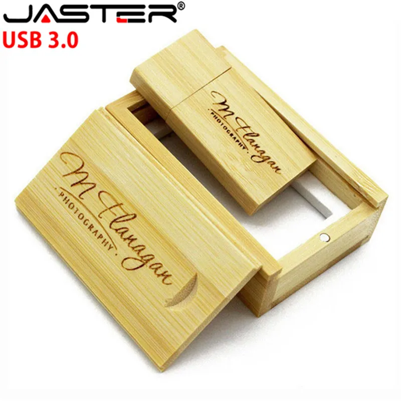 JASTER USB 3,0 более 10 шт бесплатный логотип usb+ деревянная коробка usb флэш-накопитель 4 ГБ 8 ГБ 16 ГБ 32 ГБ 64 ГБ Свадьба сфотографировать в честь подарка