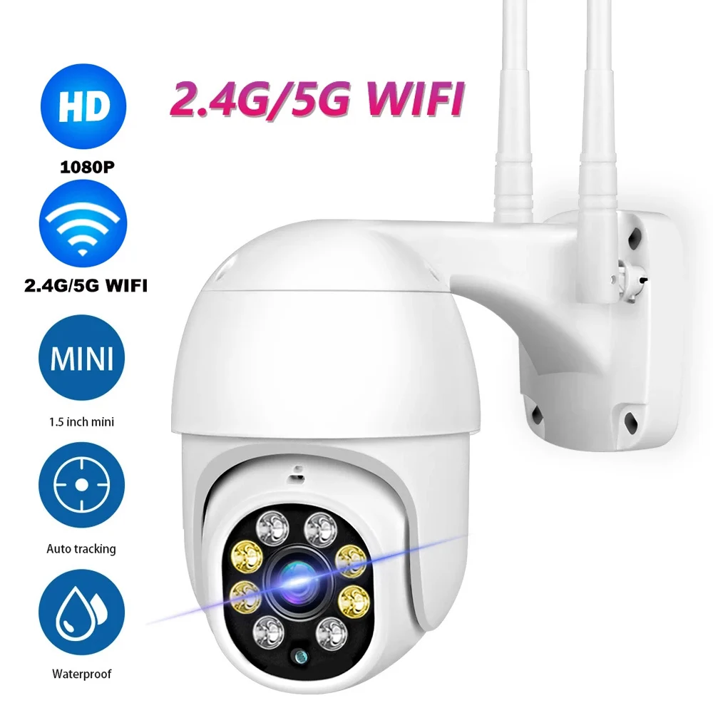 

Wouwon Wi-Fi Камера купольная IP камера Камера HD мини Открытый 1080p камеры видеонаблюдения CCTV двухстороннее аудио Водонепроницаемый YI Iot приложений