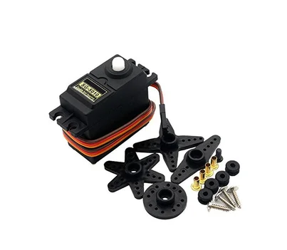 Бесщеточные цифровые сервоприводы SG5010 с высоким крутящим моментом, устройство с пластиковой шестерней для моделей автомобилей, лодок, грузовиков, роботов, игрушек «сделай сам», 1 шт., 3 кг, 5 кг