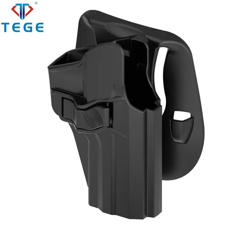 

High Quality Certificated Leg Shoulder Strap Holster Black Polymer Military Pistol Gun Holster For H&K USP