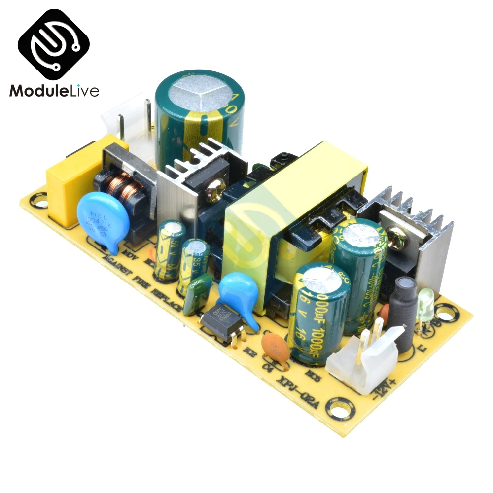 AC DC 12V 3A 24V 1.5A 36W коммутационный модуль источника питания с неизолированным