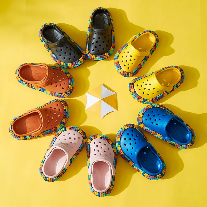 

Spring Summer Children Shoes For Girl Boy 2021 New Casual Fashion Cartoon Active Kid Baby Toddler Flip Flop Rubber