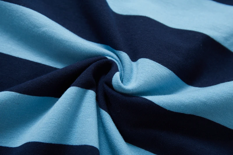 

Men Loose Stripe Ptinted Sweatshirts Unisex Blue Hooded Tops Tees Male Oversize 100%Cotton Hoodies Long Sleeve Pullover