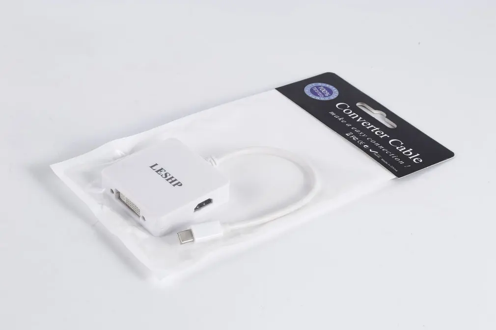 Многофункциональный 3 в 1 мини дисплей Порт DP к DVI HDMI кабель адаптер порт дисплея