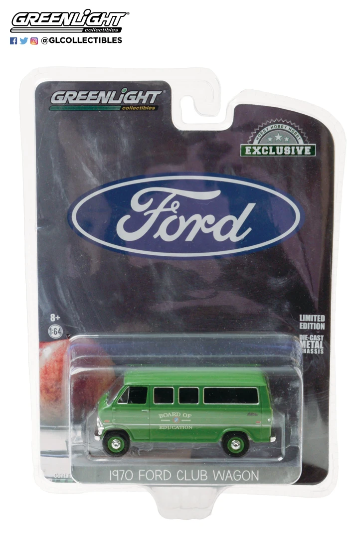 GreenLight 1:64 1970 Ford Club пикап модель автомобиля из сплава металлические игрушки для