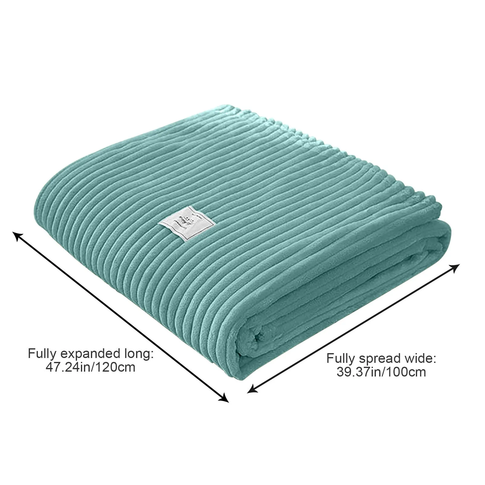 Флисовое одеяло 100x120 см Фланелевое однотонное офисное для обеда оптовая продажа