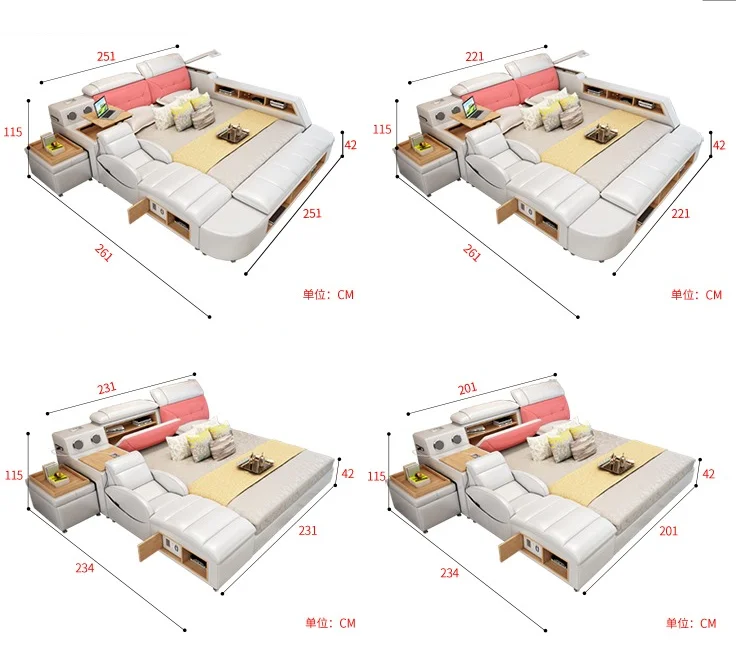 Современная мебель для спальни домашняя кровать|Наборы спальной| |