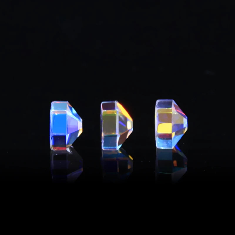 Дихроическая Призма шестисторонний яркий свет X Cube витражное стекло призмы для
