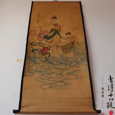 Изысканный античный двойной детский авалокистевара | Дом и сад