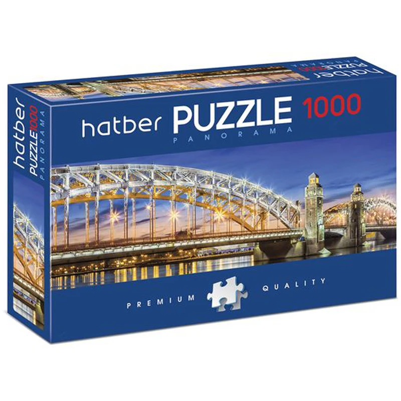 Пазл 1000 эл. hatber premium &quotпанорама. огни города&quot | Спорт и развлечения