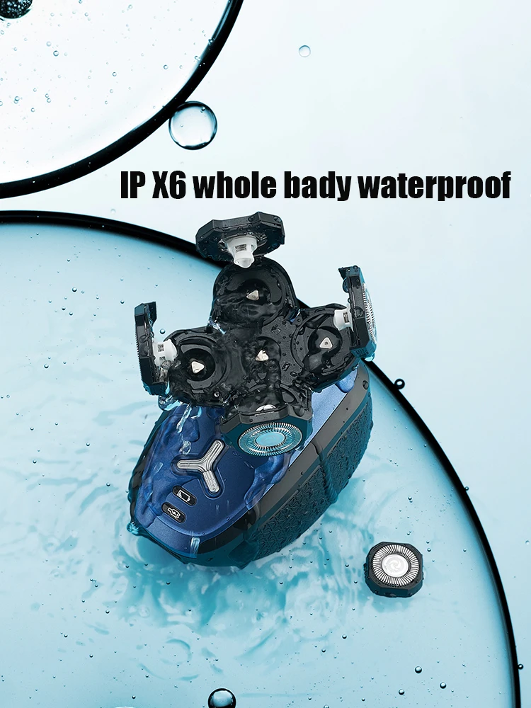 Мужской перезаряжаемый триммер для волос в носу и ушах бритва 5 1 мытья всего тела