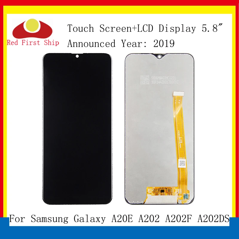 

10Pcs/lot Original For Samsung Galaxy A20e A202 A202F A202DS LCD Display Touch Screen Digitizer Assembly Replacement A20E LCD