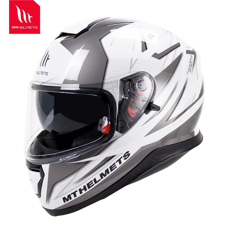 Мотоциклетный шлем MT для мужчин и женщин полноразмерный защитный аксессуары