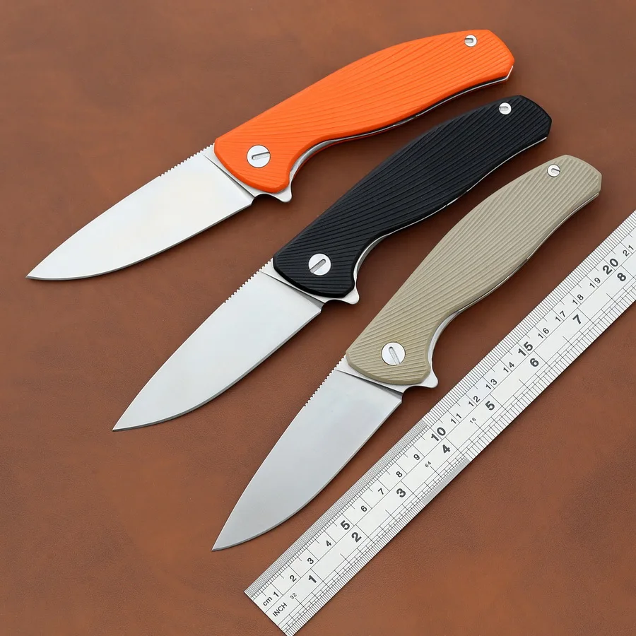 Фото Hati 95 Folding Knife D2 Steel Blade G10 Handle Outdoor Camping Hunting Survival Utility Pocket Fruit Bearing Knives EDC Tools Hati 95 Folding Knife D2 Steel Blade G10 Handle Outdoor Camping Hunting Survival Utility Pocket Fruit Bearing Knives EDC Tools