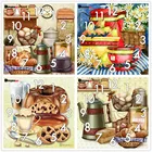 Полноформатная алмазная живопись Dpsprue, вышивка крестиком с часовым механизмом, мозаика 5D сделай сам, квадратный круглый пейзаж, 3d вышивка, подарок HG52