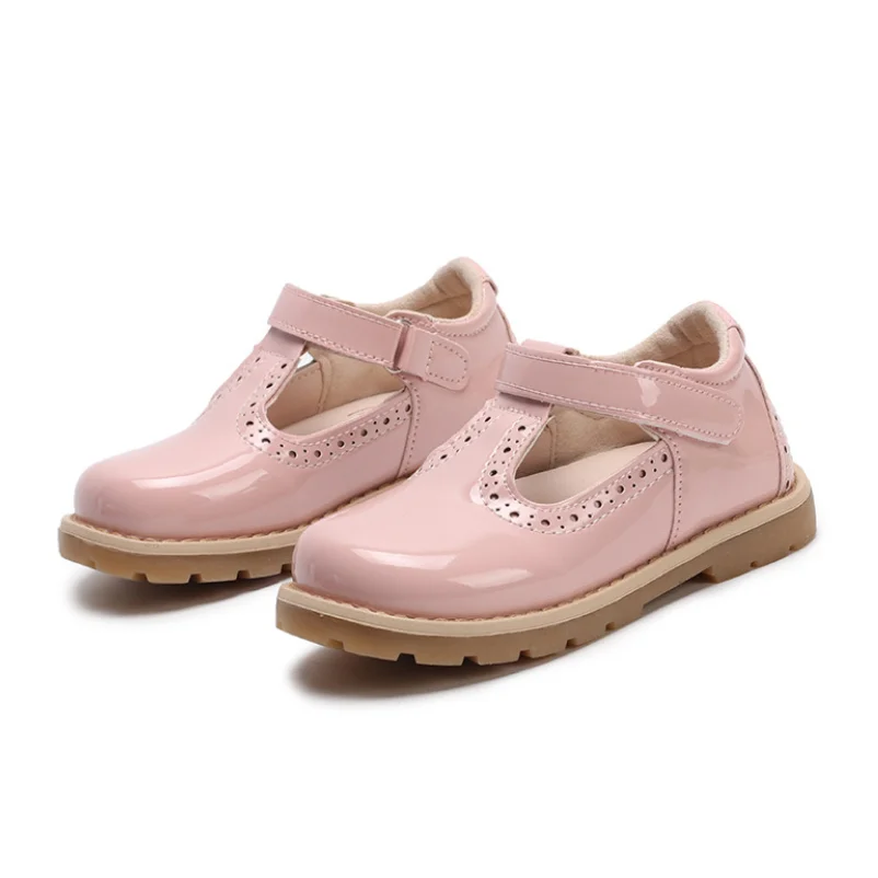 Детская обувь принцессы для девочек школьная красные розовые черные детские