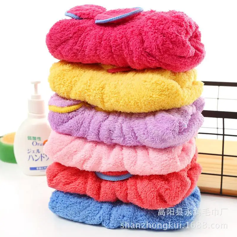 

Волшебное быстросохнущее мягкое Впитывающее быстрое полотенце из микрофибры для спа-ванны, полотенце для сушки волос, тюрбан, аксессуары д...