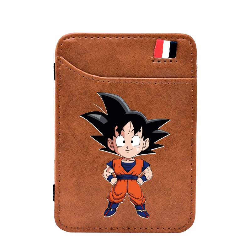 Классический кошелек Goku высококачественные кожаные Волшебные кошельки модные