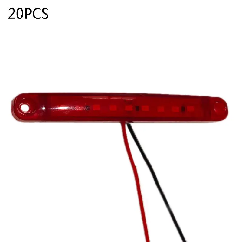 

20pcs 9-LED 24V LED Lights Side Marker Light Waterproof LED Light 28GC