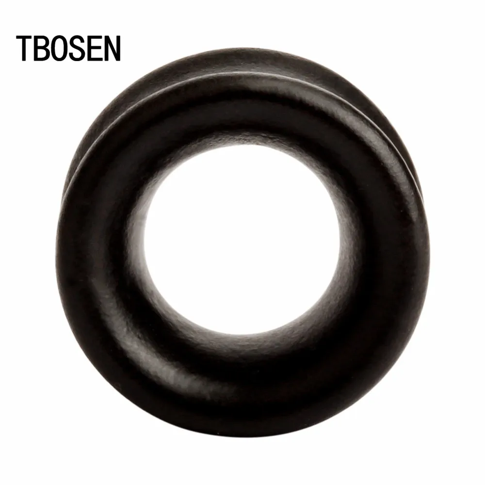 

TBOSEN Simple Wood Ear Piercing Plugs Tunnel Stretcher Fashion Body Jewelry Gauges Earrings Gift For Women Men 6mm to 30mm 2PCS