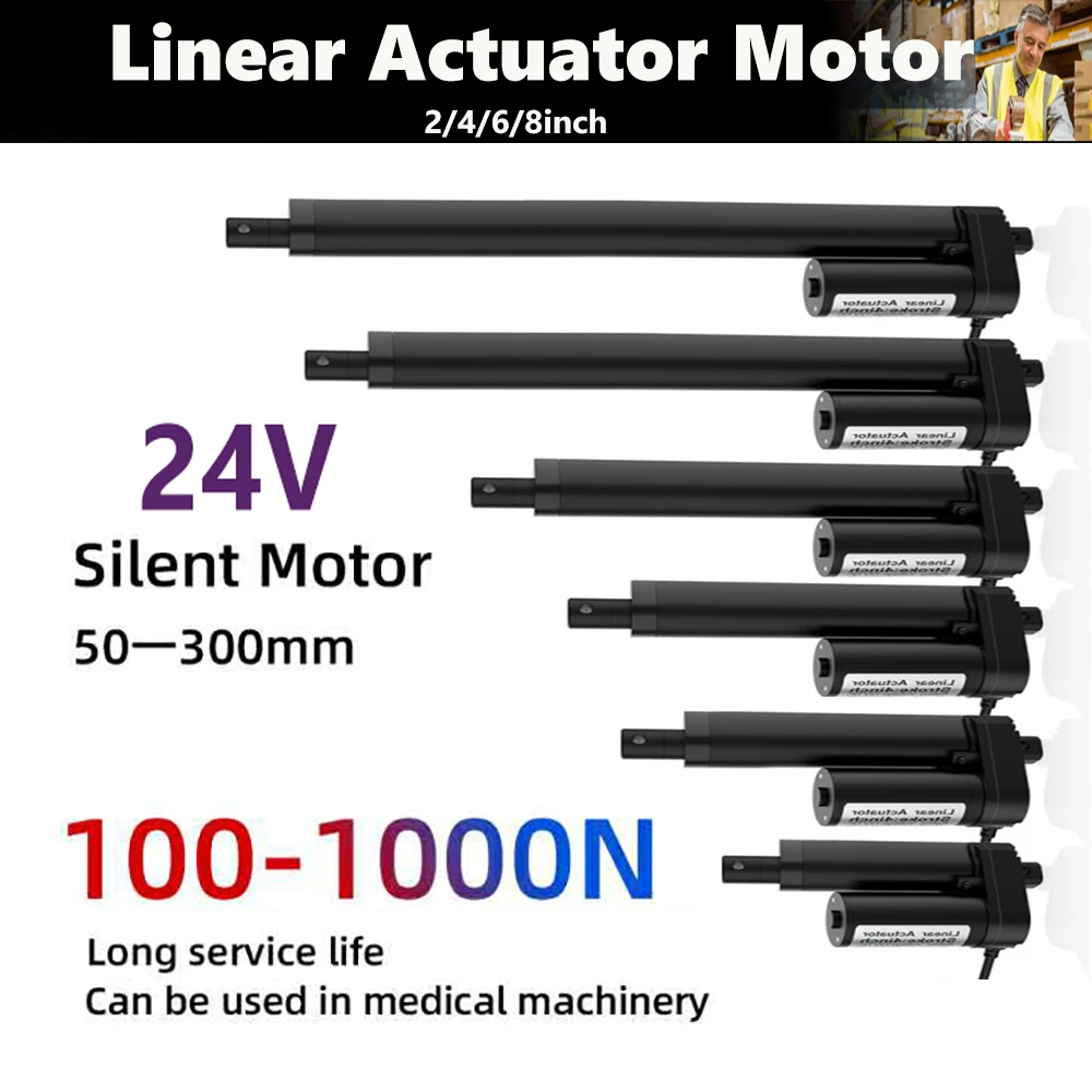 12 В линейный привод 10 дюймов электродвигатель постоянного тока приводной