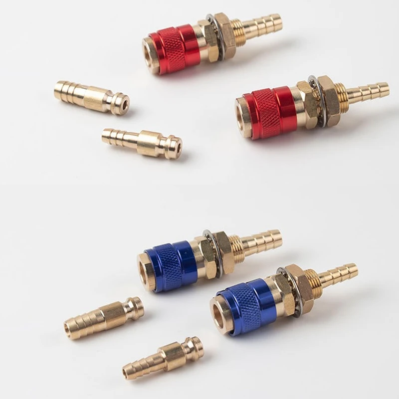 Быстроразъемный газовый адаптер с водяным охлаждением фитинг для сварочной