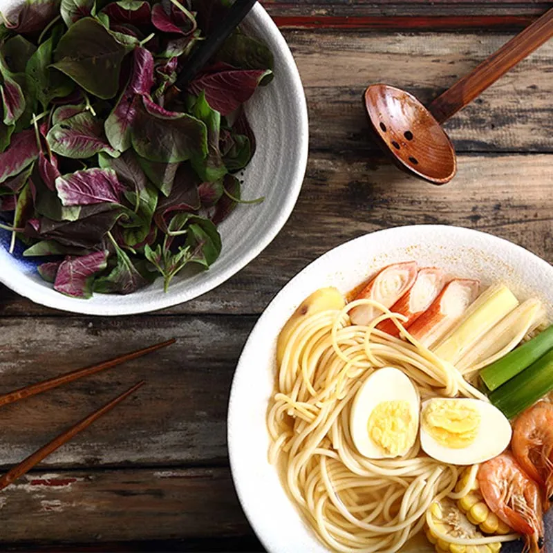 

Japanese Style Creative Ceramic Large Noodle Bowl Soup Bowl Household Tableware Thickened Ramen Hat Bowl Restaurant Tableware