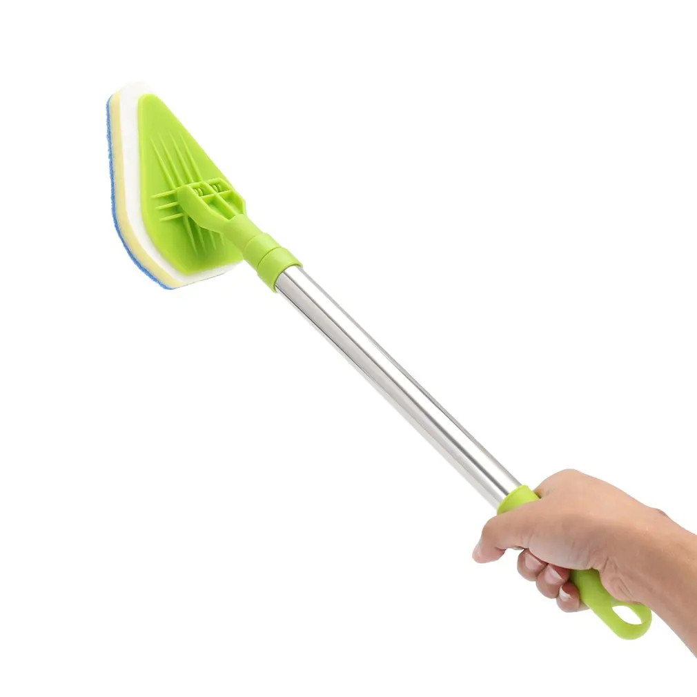 

Cleaning Brush Set Bathroom Bathtub Home Clean Tool Long Handle Telescopic Replace Sponge Spin Scrubber Brush For Toilet