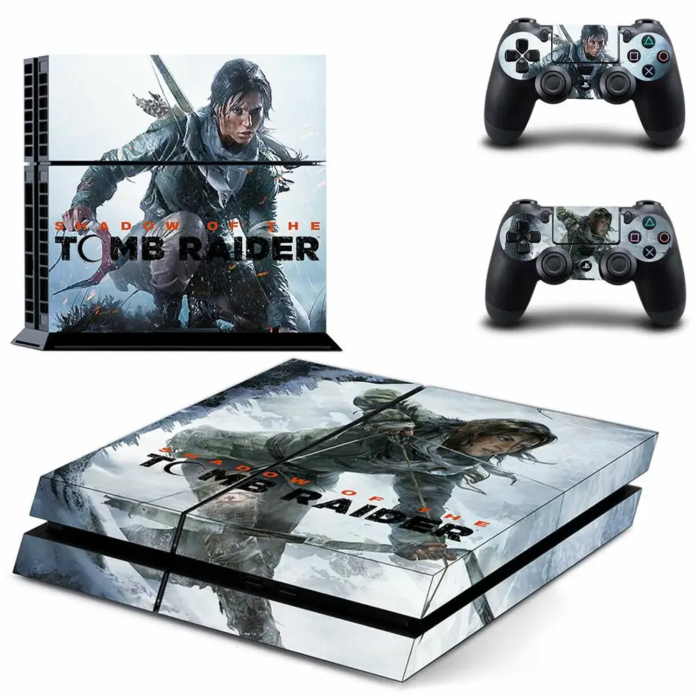 Расхитительница PS4 Стикеры s Play station 4 кожи PS наклейка кожного покрова для Игровые