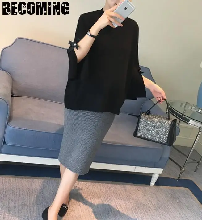 Юбка для беременных длинные тканевые юбки вязаная сексуальная юбка весенние