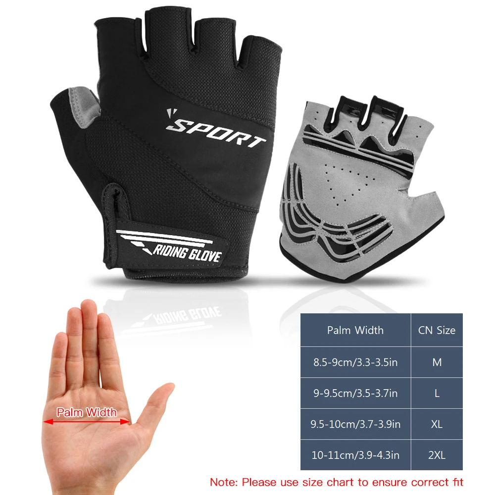 Перчатки для горного велосипеда Нескользящие дышащие велосипедные перчатки с