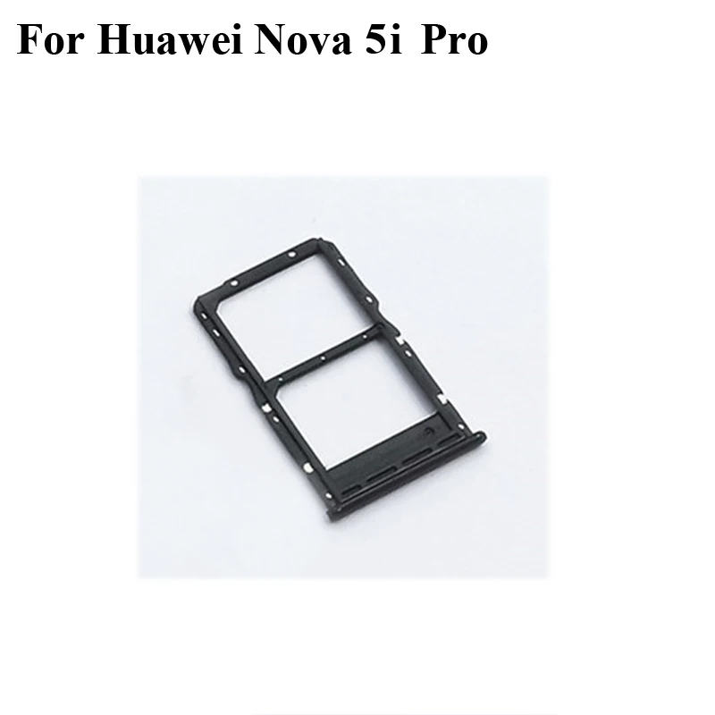 

Tested For Huawei Nova 5i pro Nova5i pro SIM Card Tray + Micro SD Card Tray Holder Slot Adapter Socket For Huawei Nova 5 i pro