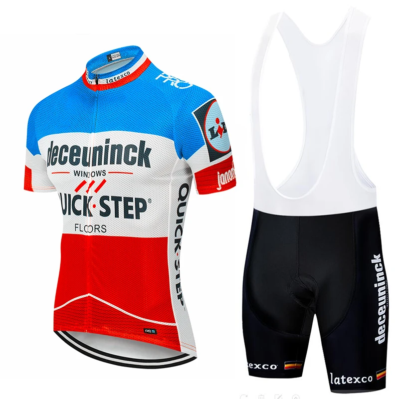 

2022 BlacK Quickstep Cycling Clothing Bike Jersey Quick Dry Bicycle Clothes Mens Summer Team Cycling Jerseys 20D Bike Shorts Set