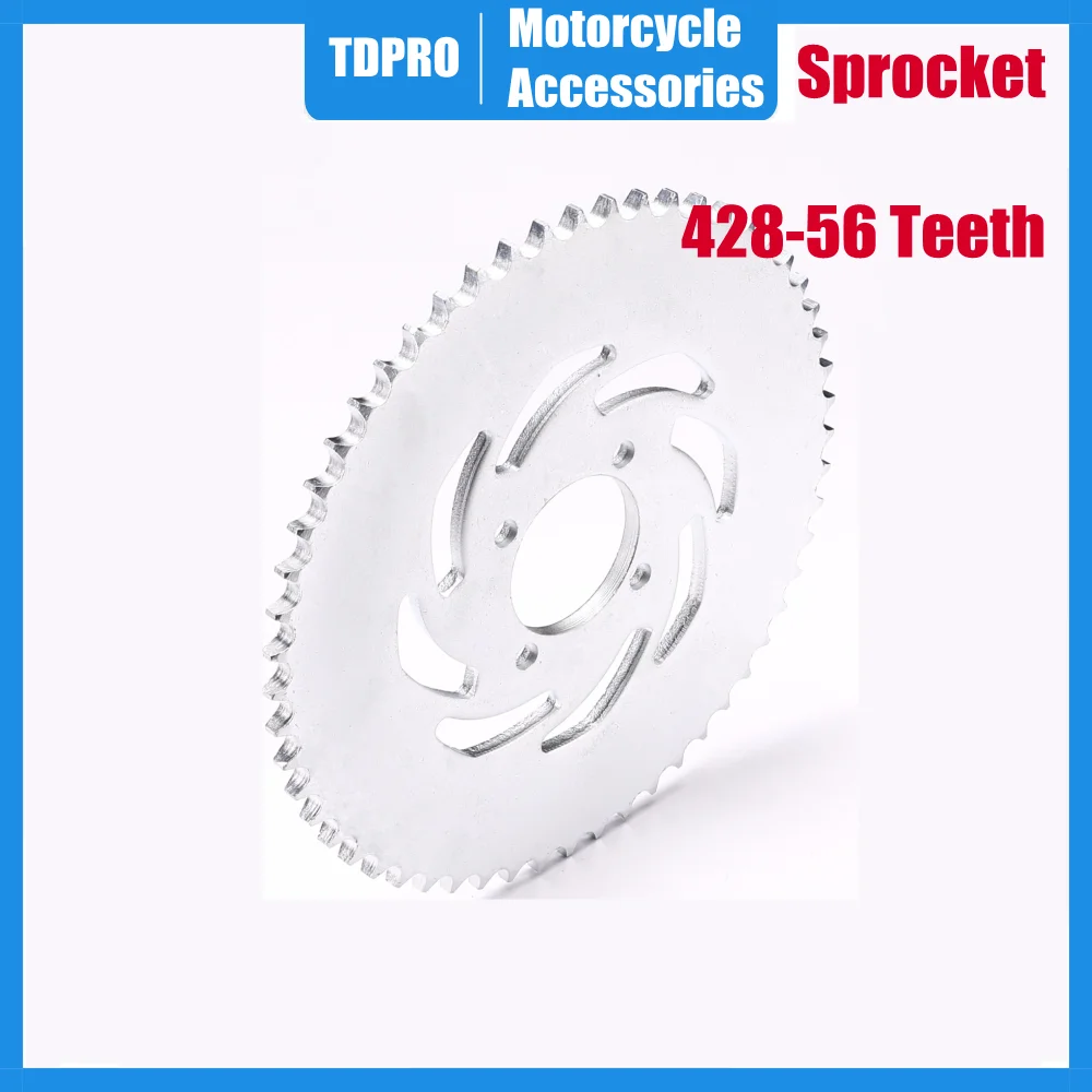 

Motor Accessories 428-56 Teeth 52mm Rear Chain Sprocket For 125cc 110cc 140cc ATV Quad Atomik Pit Dirt Bike Motorcycle HHY