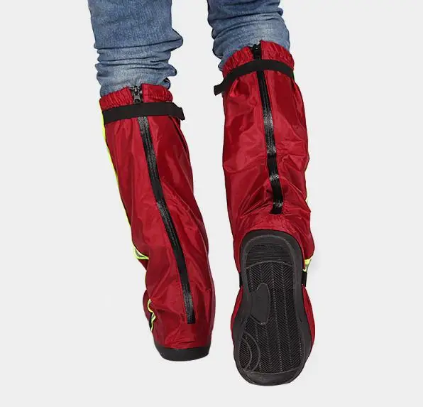 Ткань Оксфорд обувь для мужчин и женщин водонепроницаемый дождь утолщение