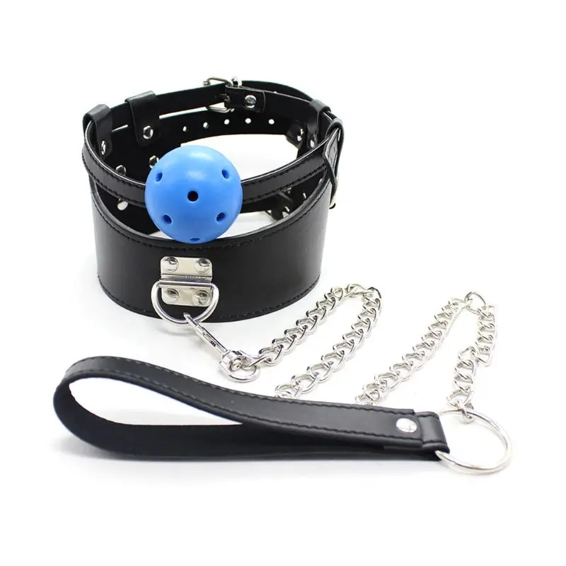 Новый Искусственная кожа рот Plug кляп с круглой горловиной застежка-молния Для