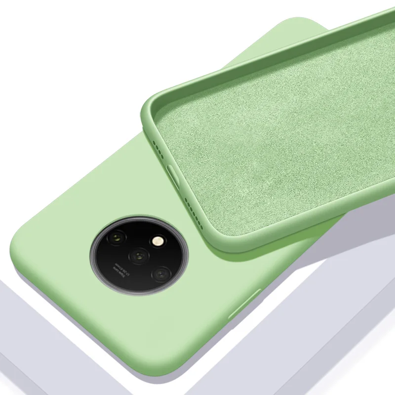 Green Мягкий силиконовый чехол для Oneplus 7 Pro 7T 6T 6 7Pro T Противоударная Силиконовая задняя крышка One Plus 7 7T чехол Oneplus7 чехол Oneplus6 чехол - Цвет: Green