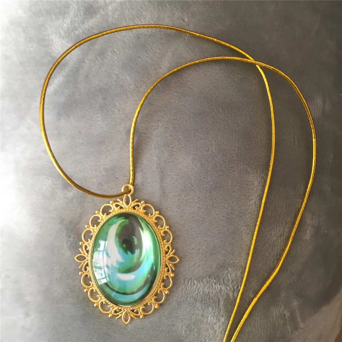 Аниме фиолетовый эвергарден фиолетовое ожерелье бола галстук подвеска цепочка