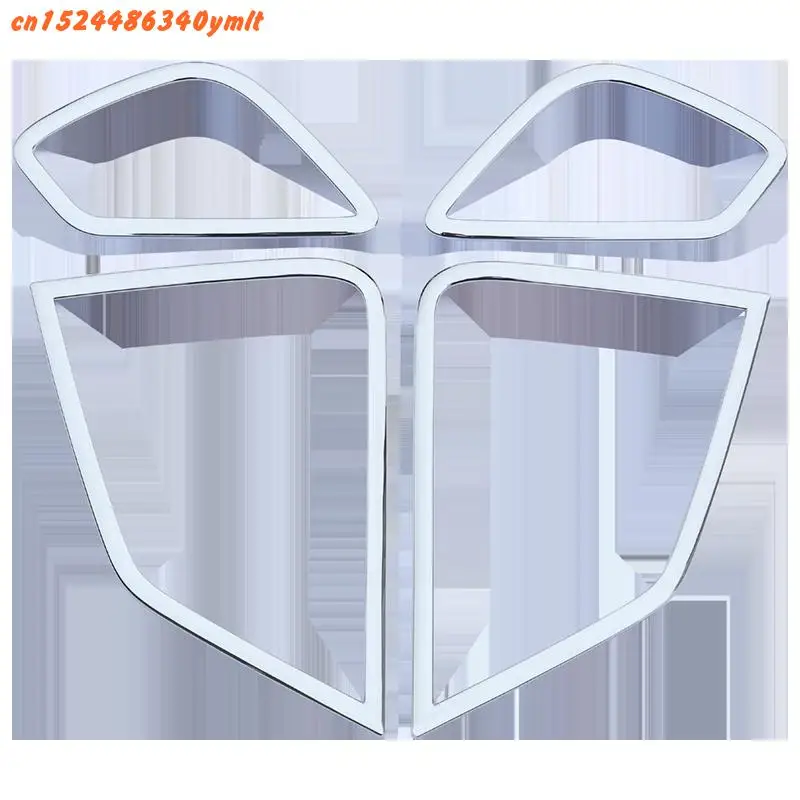 Бесплатная доставка Хромированная передняя крышка ABS + искусственная обшивка для