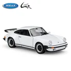 Welly 1:24 Porsche 911 Turbo 3,0 1974 Литье металла ралли масштабная модель автомобиля Kit Дисплей коллекции игрушка в подарок