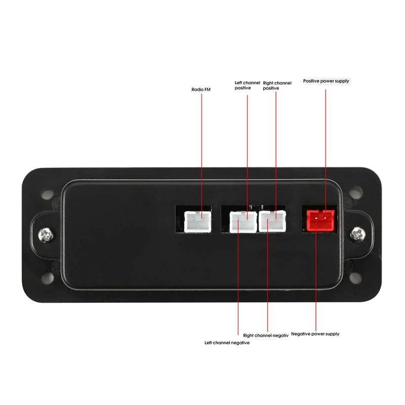 Плата декодера MP3 Bluetooth 5 0 модуль 2X3 Вт автомобильного FM-радио с динамиком В