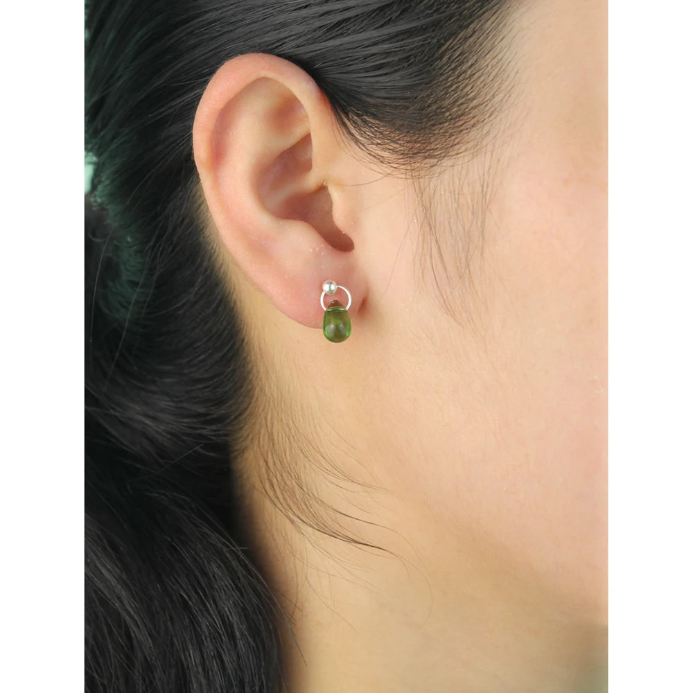 Trustdavis серьги капельки из стерлингового серебра 100% пробы для женщин и девушек