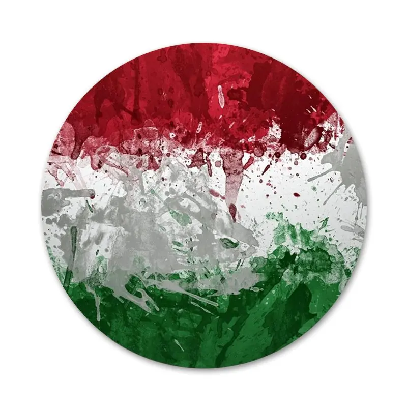 Значки венгерского флага 58 мм значки металлические для украшения одежды и