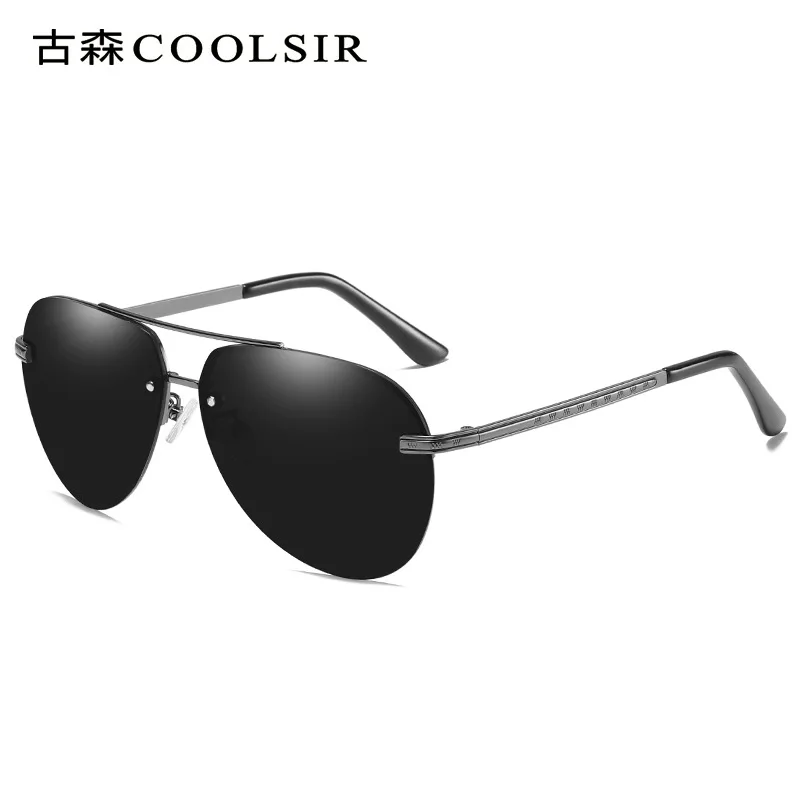 

Luxury Aviator Polarized Man Sunglasses UV400 Classic Male Tide Fishing Driver Goggles Spring Hinge Unisex Ladies Glasses 2021