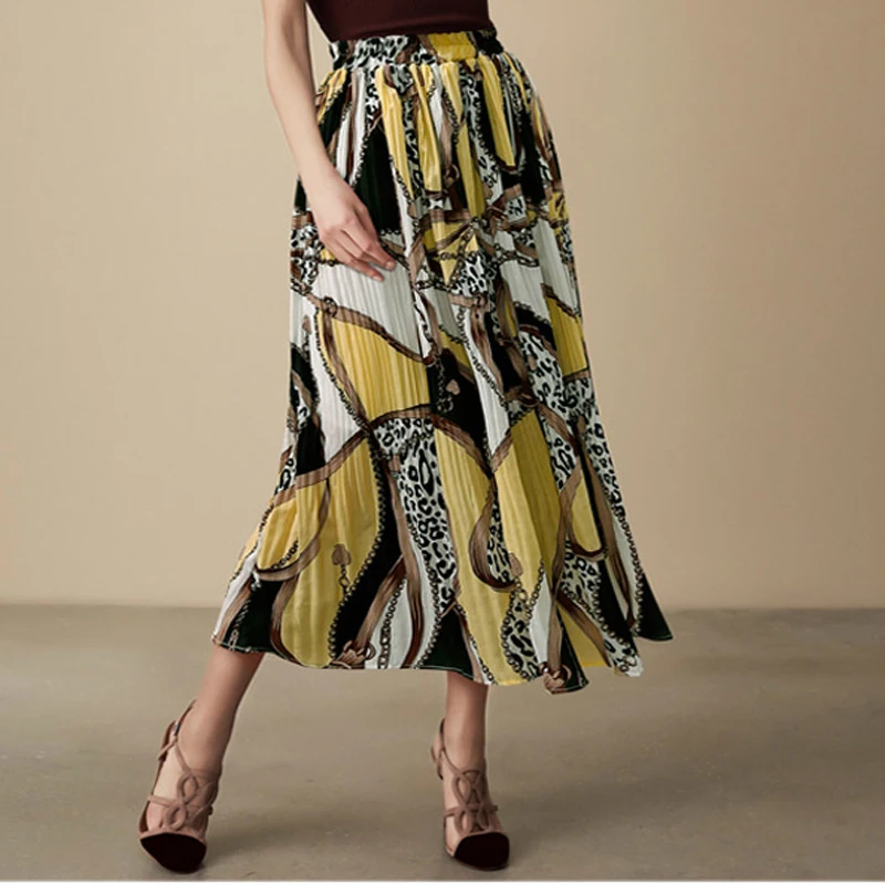 

Женская однотонная длинная юбка, трикотажная стрейчевая юбка-карандаш большого размера с высокой талией, черная длинная юбка