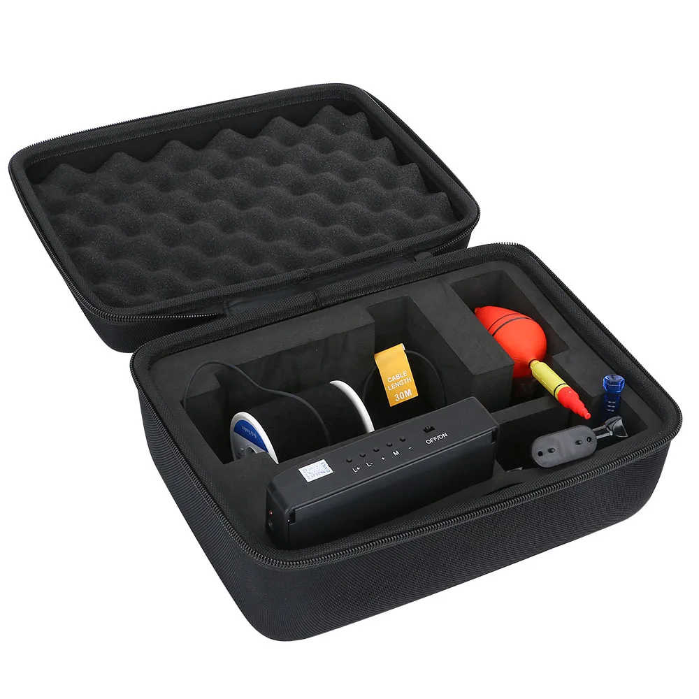 Дешево 15 м/30 м 1000TVL рыболокатор подводная рыболовная камера 4,3 дюймов монитор 10 шт. светодиодный ночного видения 160 градусов морская камера